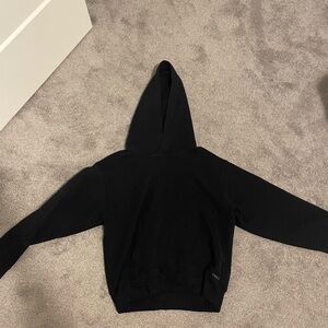 Black TNA cozy fleece perfect fit hoodie